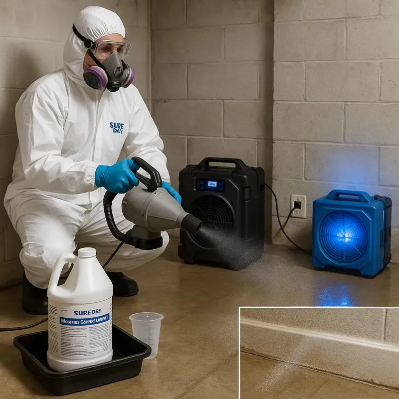 Sanitization and Odor Removal process in Elroy, WI