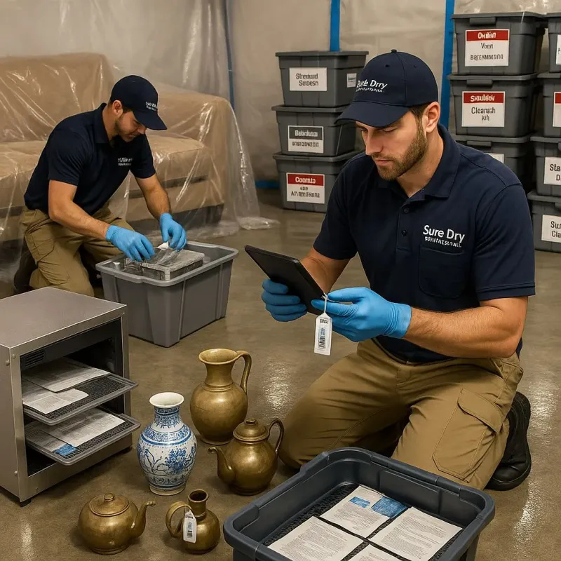 Content Protection and Restoration process in Elroy, WI