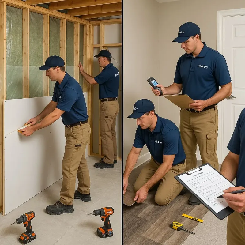 Repairs and Reconstruction process in Elroy, WI